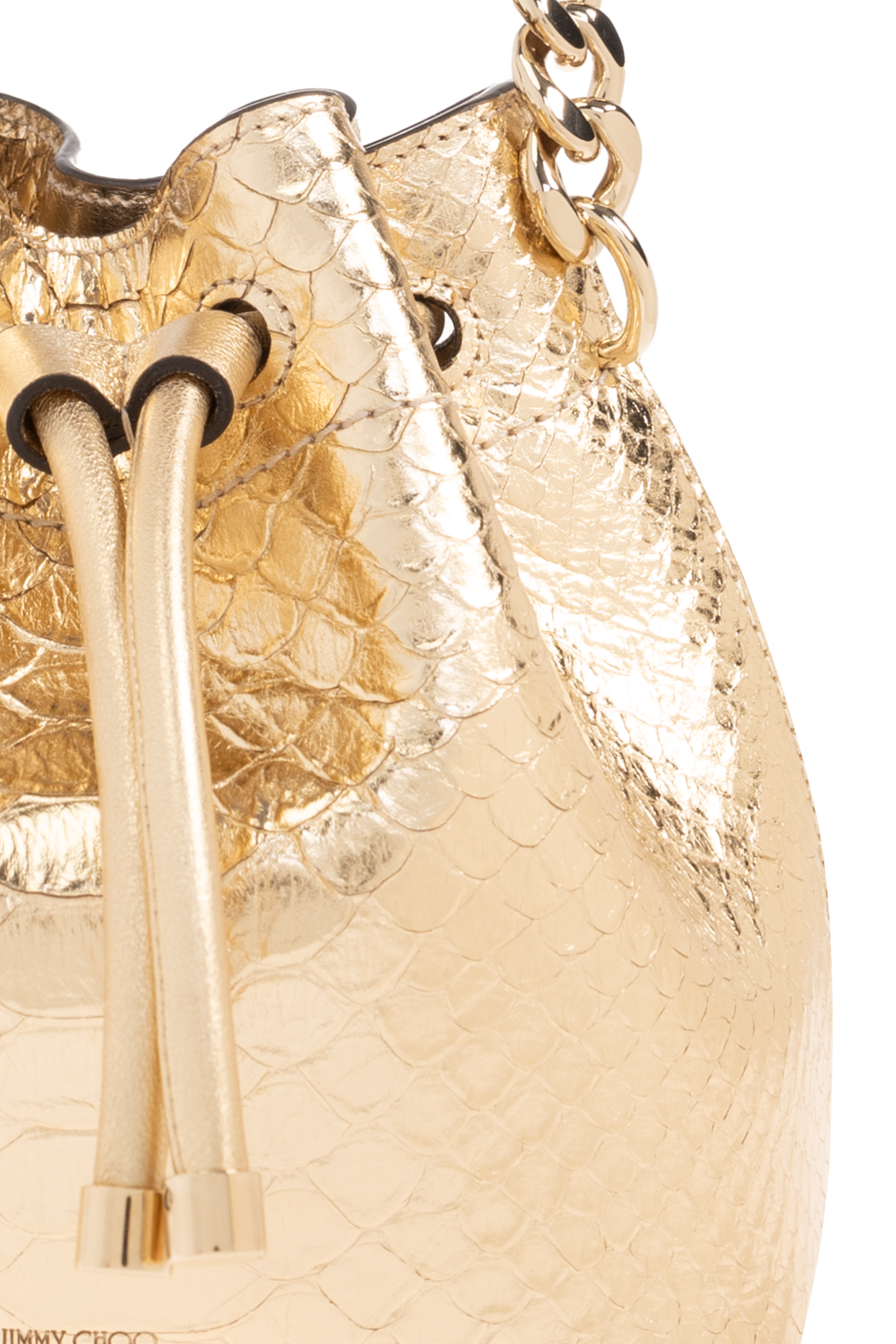 SchaferandweinerShops KY - Gold 'Bon Bon' bucket shoulder